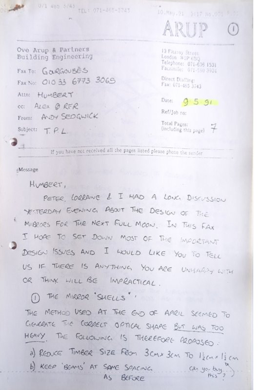 Mirror design issues