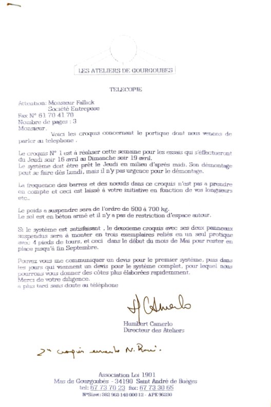 Message to Mr Fallick