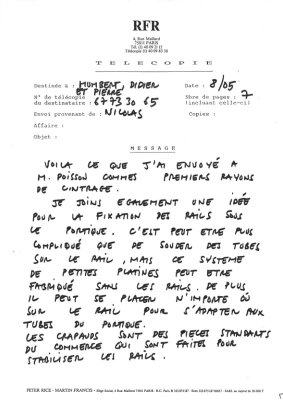 Rails fixings message