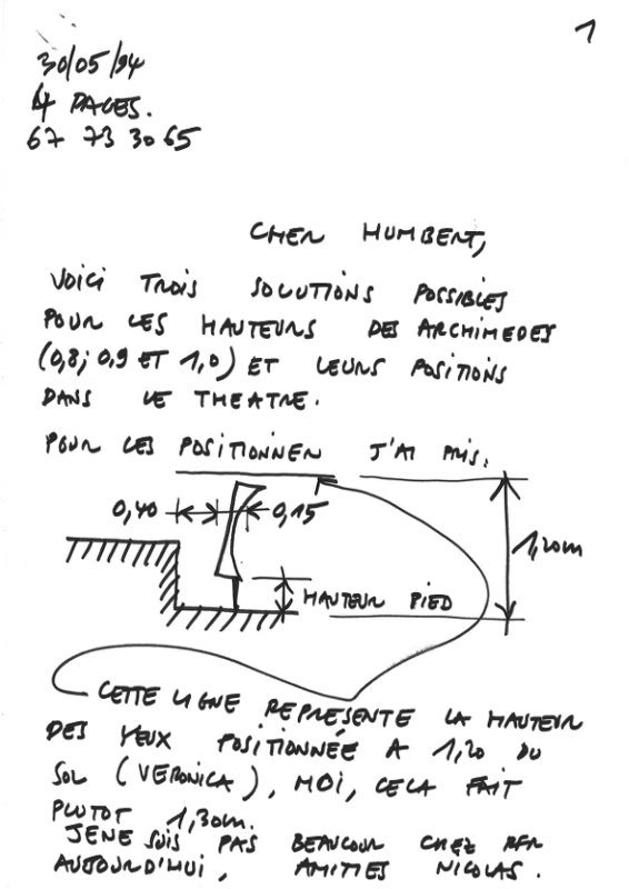 Archimedes positioning