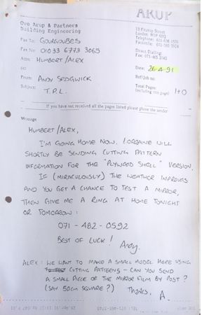 Plywood shell cutting pattern