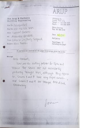 Tycho and Uranie cutting patterns