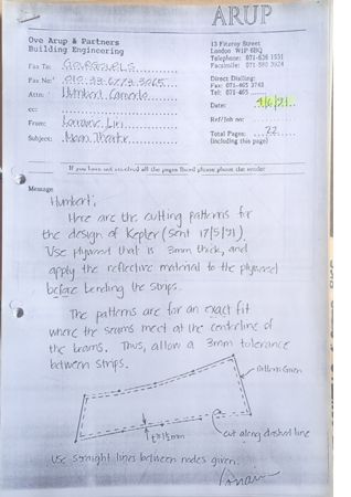 Kepler cutting patterns