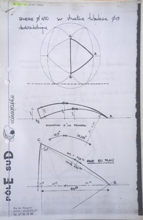 Pole Sud mirror structure