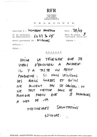 Collectors positions sketch