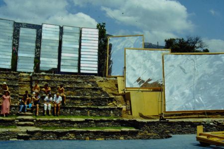 Copernic and Kepler K0 moonlight collectors in the Full Moon Theatre